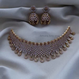 Party Wear Antique High Neck Chocker