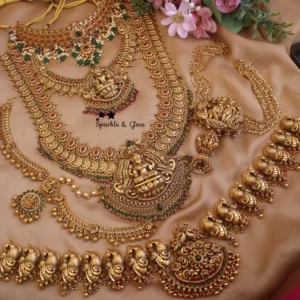Gold Sukanya necklace...