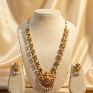 Gold Plated Bridal Jewellery Set, Wedding Collection