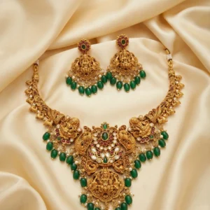 Gold Plated Bridal Jewellery Set, Wedding Collection