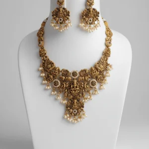 Gold Plated Bridal Jewellery Set, Wedding Collection