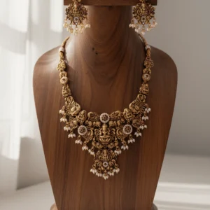 Gold Plated Bridal Jewellery Set, Wedding Collection