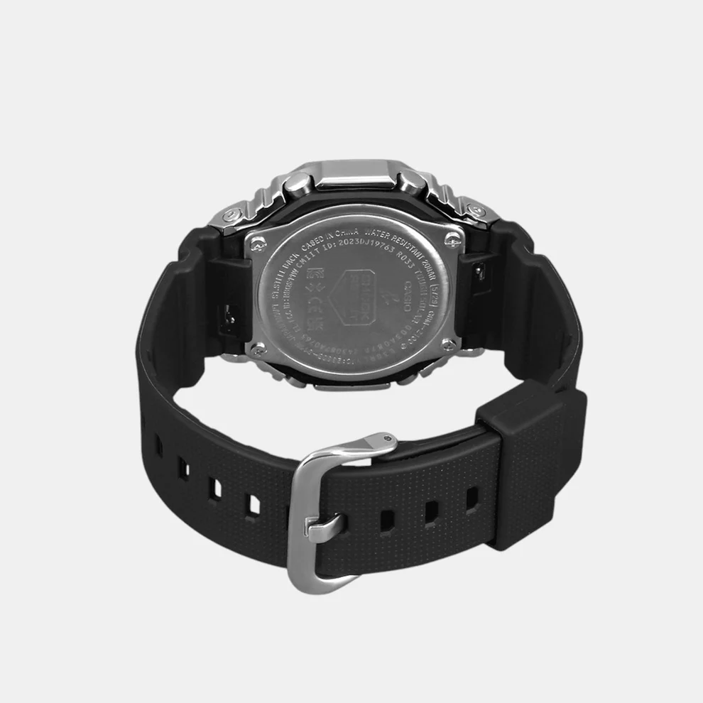 G-SHOCK Silver Dial Black Resin Strap Analog-Digital Watch - For Men G1159 (GM-2100-1ADR) - Image 7