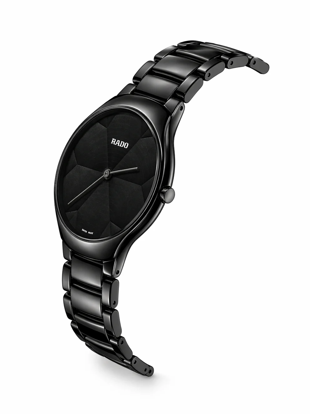 Rado Black Thinline X Great Gardens Of The World True Watch For Men's - Image 2
