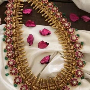 Jadau Lotus Neckpiece...