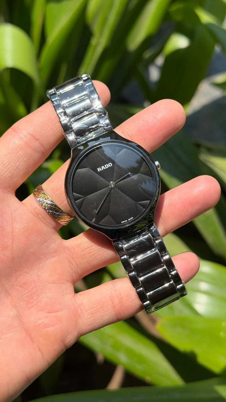 Rado Black Thinline X Great Gardens Of The World True Watch For Men's - Image 3