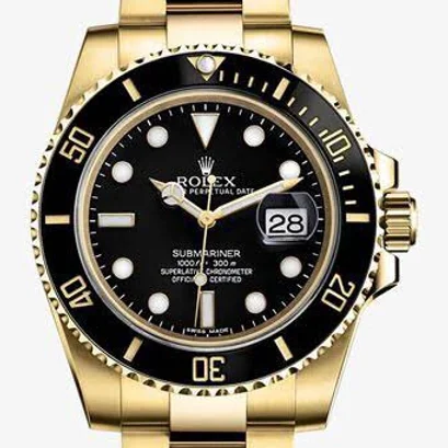 Rol-ex Automatic Black Dial Men's Watch - Image 3